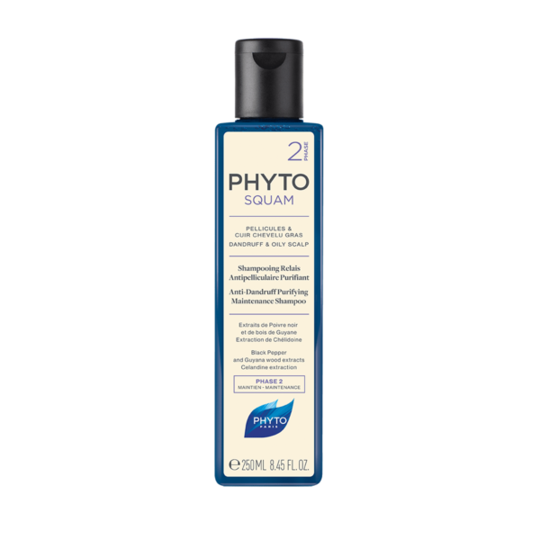 PHYTO Squam Anti-Dandruff Purifying Maintenance Shampoo 250ml