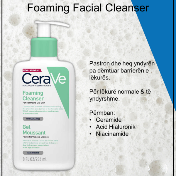 CeraVe Foaming Cleanser 236ml Skindressed