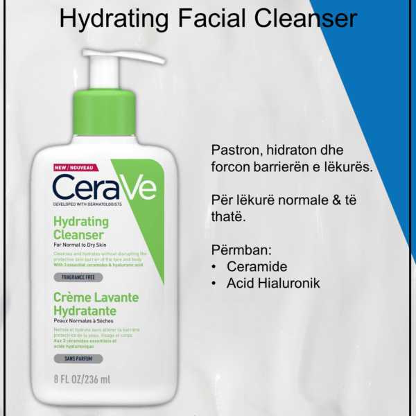 CeraVe Hydrating Cleanser 236ml Skindressed