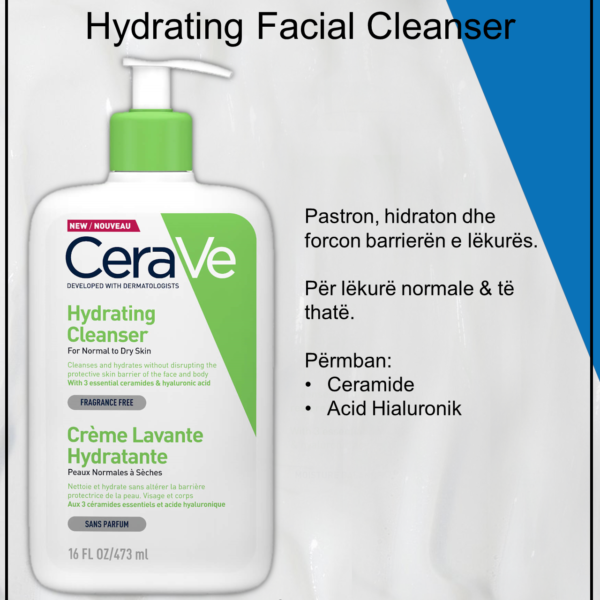 CeraVe Hydrating Cleanser 473ml Skindressed